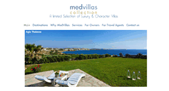 Desktop Screenshot of med-villas.net